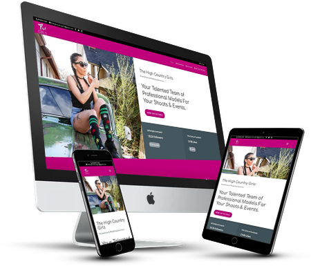 The High Country Girls Website Design The High Country Girls Website Design