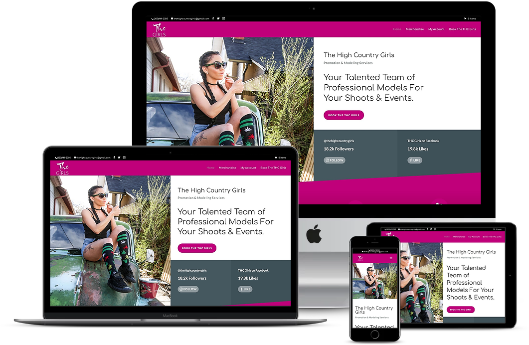 the high country girls website design the high country girls website design